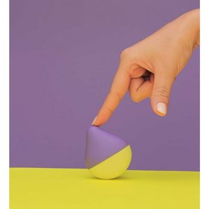 Вібратор для клітора Iroha Mini, фіолетово-жовтий