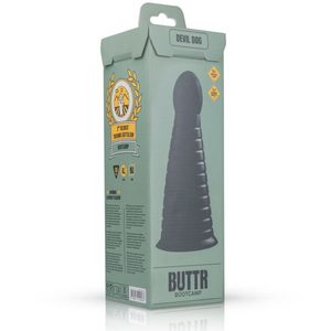 Велика анальна пробка-конус Buttr Devil Dog Butt Plug