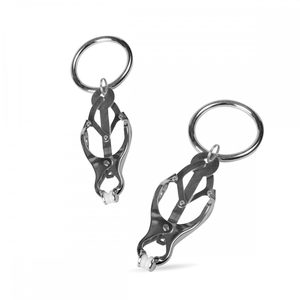 Затискачі для сосків з кільцями EasyToys Clover Clamps With Clips
