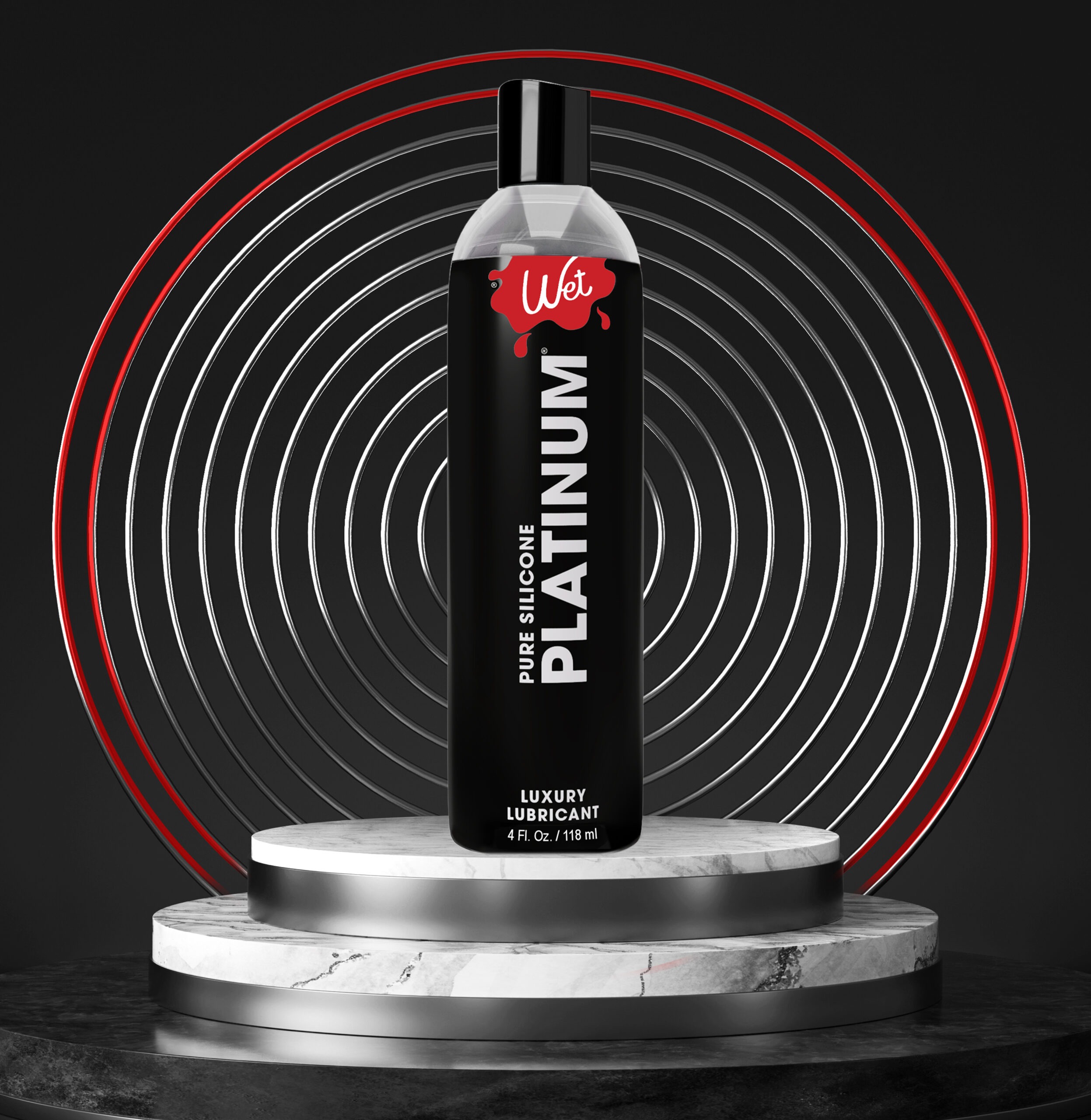 Лубрикант на силіконовій основі Wet Pure Silicone Platinum (118 мл)