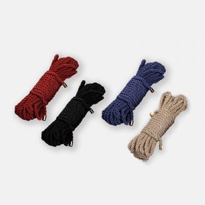 Мотузка для бондажу преміальна UPKO Restraint Bondage Vope золота, 10 м