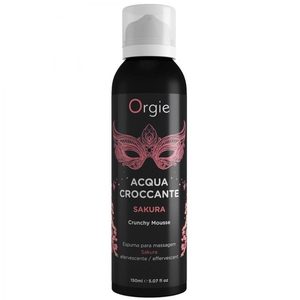 Масажна пінка Orgie – Acqua Croccante Sakura (150 мл), ефект бульбашок, що лопаються