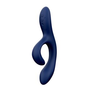Смарт вібратор-кролик We-Vibe Nova Midnight Blue, ергономічний, регульований кут нахилу стовбура