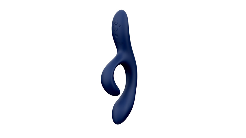 Смарт вібратор-кролик We-Vibe Nova Midnight Blue, ергономічний, регульований кут нахилу стовбура