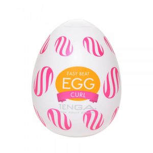 Мастурбатор-яйце Tenga Egg Curl з рельєфом із шишечок