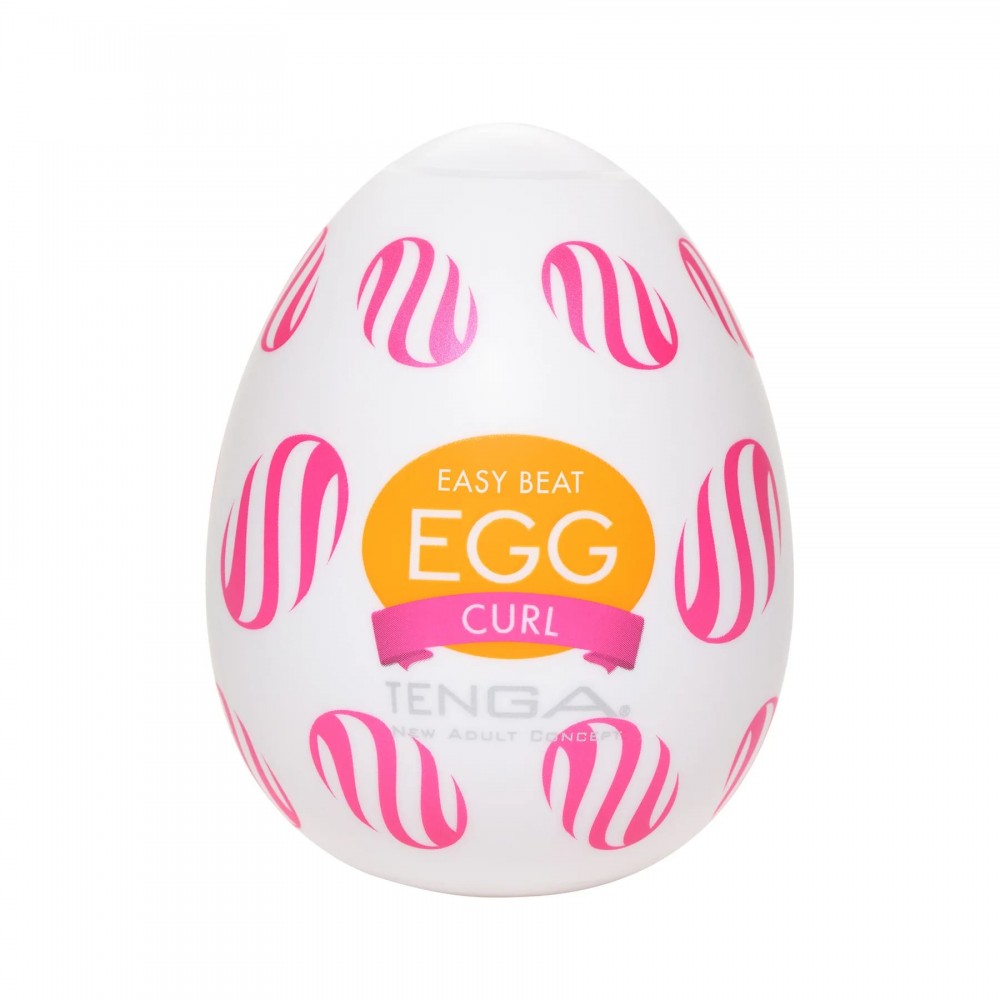Мастурбатор-яйце Tenga Egg Curl з рельєфом із шишечок