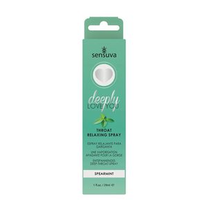 Спрей для мінету Sensuva Deeply Love You Spearmint (29 мл), для глибокого мінету