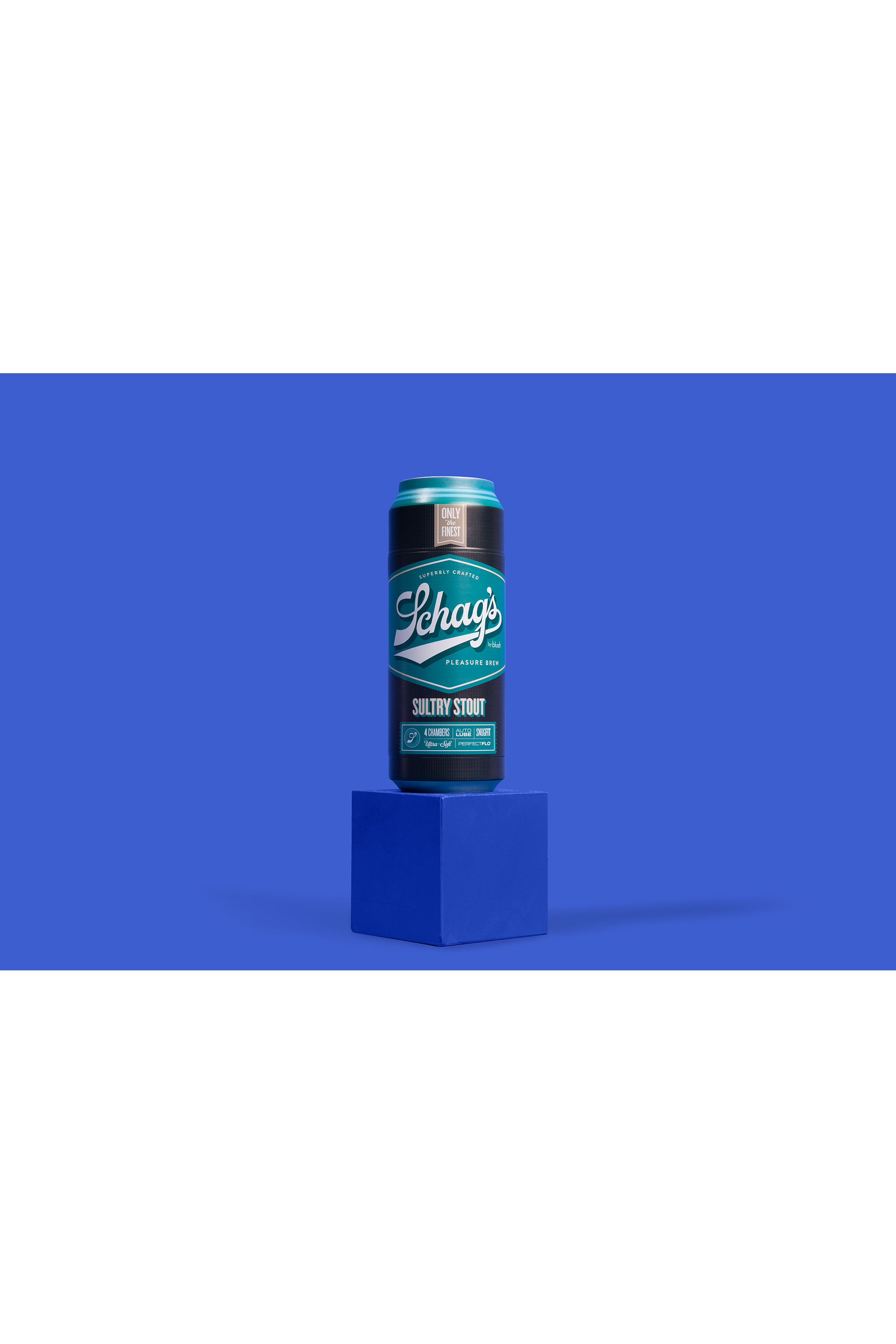 Мастурбатор – банка пива Blush Schag's – Sultry Stout Masturbator – Frosted, самозмащуваний, вакуум