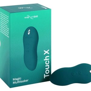 Потужний мінівібромасажер Touch X Green Velvet by We-Vibe, зручно поєднувати з проникним сексом
