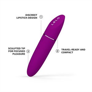 Шикарна віброкуля LELO Mia 3 Deep Rose