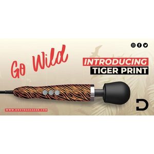 Вібромасажер DOXY Die Cast TIGER, дуже потужний, живлення 220В, металевий корпус