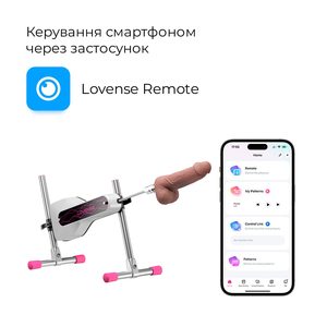 Міні-смарт секс-машина Lovense Mini Sex Machine, підходить для вебкам, 260 фрикцій/хв, дуже легка
