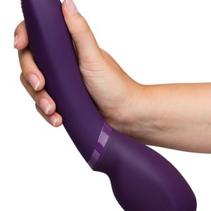 Смарт-вібромасажер We-Vibe Wand 2 Purple, дуже потужний, функція Smart Silence