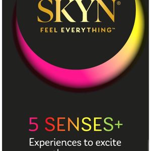 Безлатексні преміум-презервативи SKYN 5 Senses, 5 видів (5 шт)
