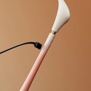 Розкішний вібромасажер Zalo – Calla Blossom Pink, двосторонній, 2 мотори