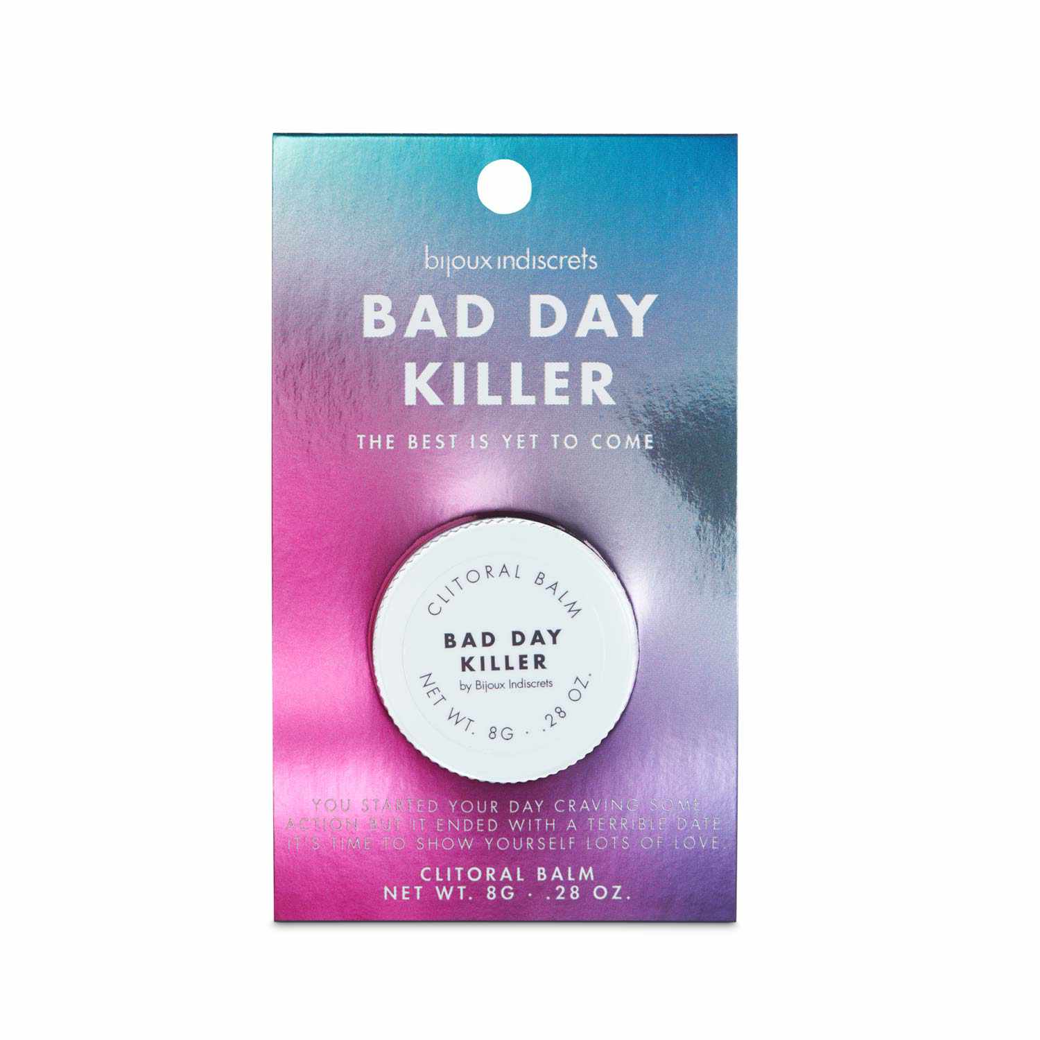 Бальзам для клітора Bijoux Indiscrets Bad Day Killer (Насолоджуйся кожним днем), розігрівальний