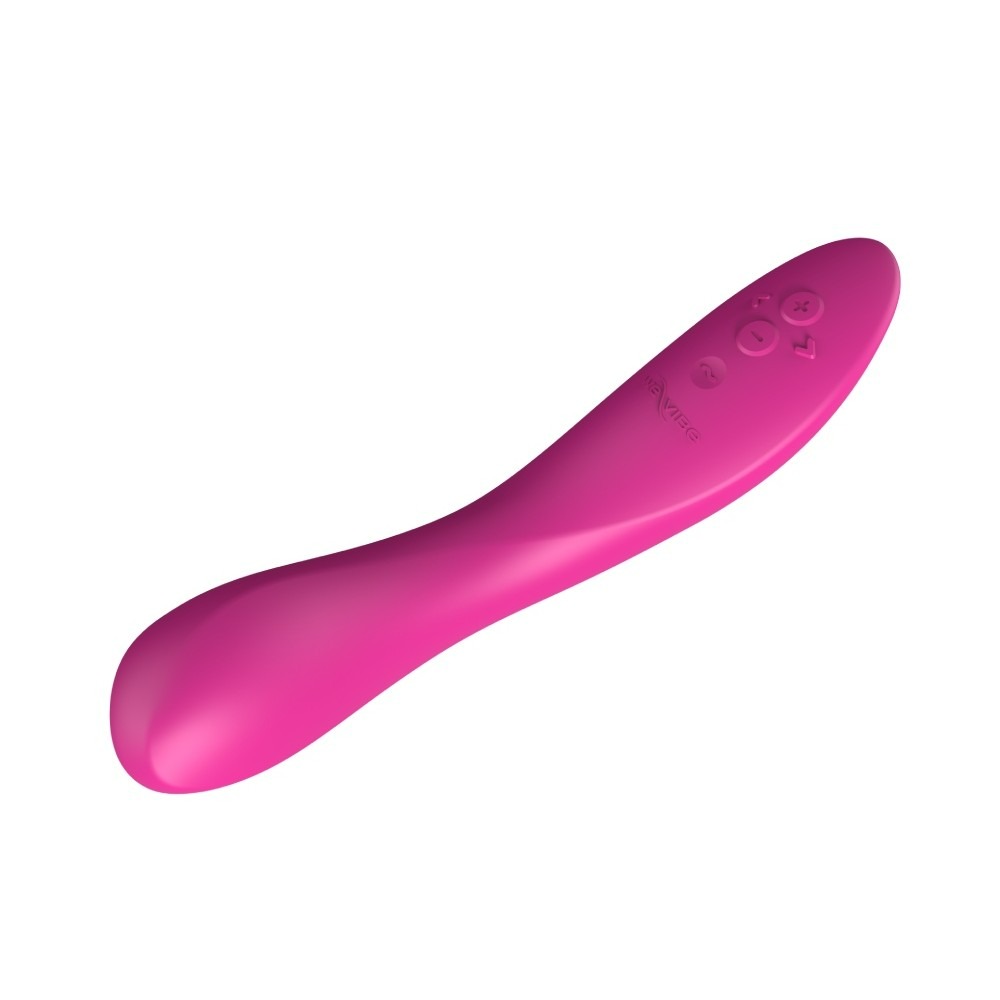 Смарт-вібратор We-Vibe Rave 2 Twisted Pleasure Pink, для точки G та входу в піхву, 2 мотори