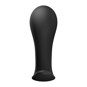 Анальна пробка Fun Factory BOOTIE L Black, діаметр 3,8 см, тонкий обмежувач