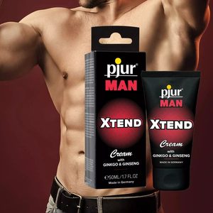 Крем-стимулятор для пеніса pjur MAN Xtend Cream 50 мл, з екстрактами гінкго та женьшеню
