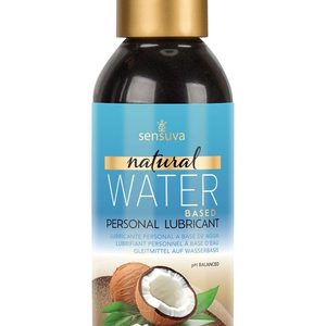 Змазка на водній основі Sensuva Natural Water-Based Exotic Coconut (125 мл) без гліцерину і парабенів