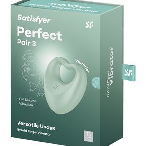 Вібратор на палець та ерекційне кільце 2в1 Satisfyer Perfect Pair 3