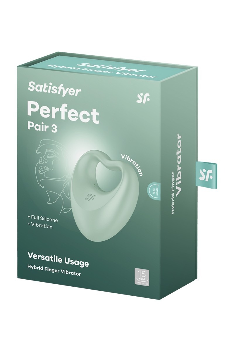 Вібратор на палець та ерекційне кільце 2в1 Satisfyer Perfect Pair 3
