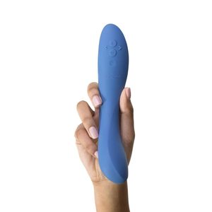 Смарт-вібратор We-Vibe Rave 2 Twisted Pleasure Blue, для точки G та входу в піхву, 2 мотори