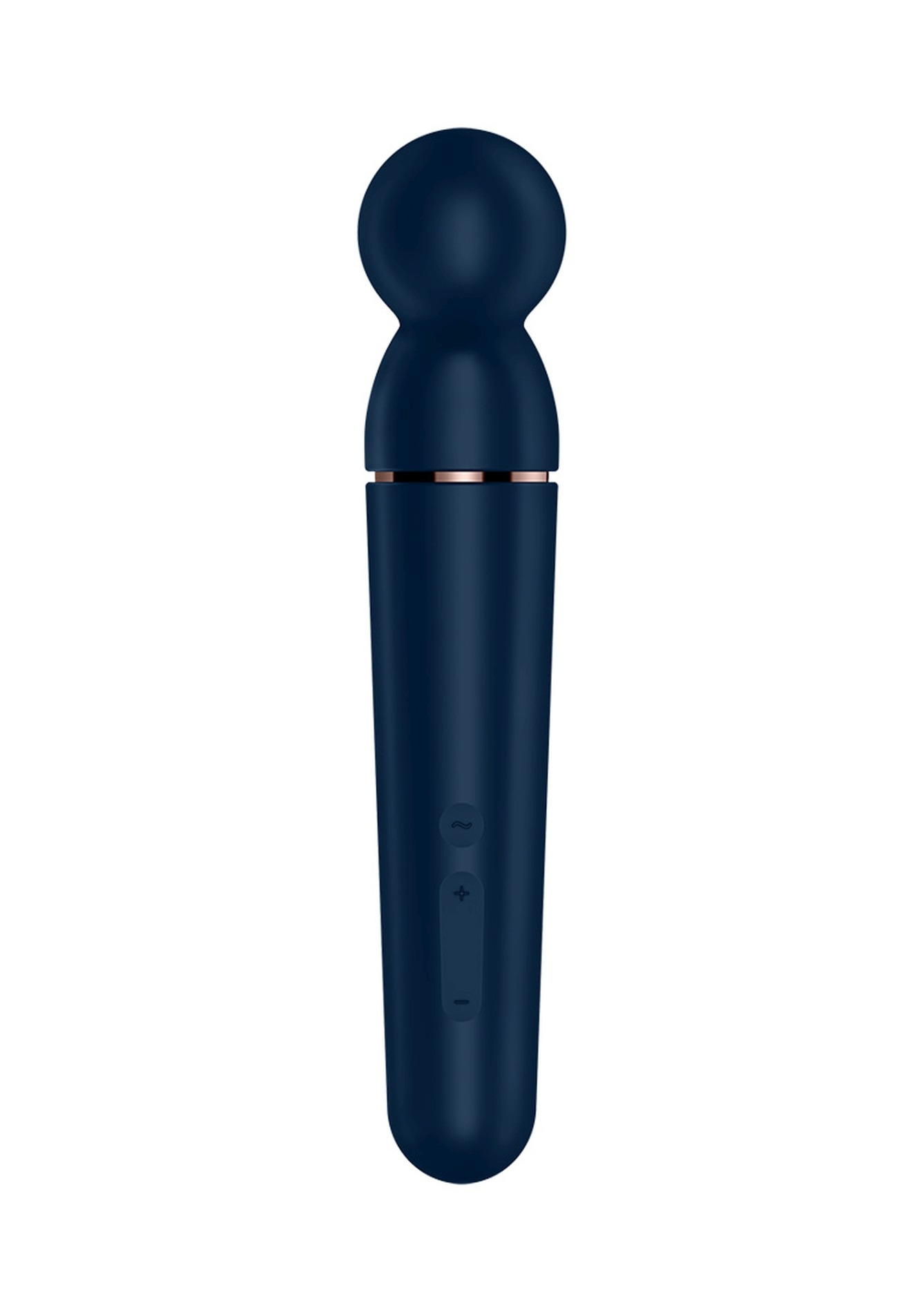 Вібромасажер Satisfyer Planet Wand-er Blue/Rosegold, дуже потужний, бездротовий