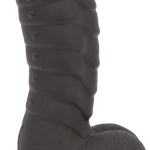 Фалоімітатор ADDICTION Ben 7" Dildo With Balls Black, віброкуля в подарунок