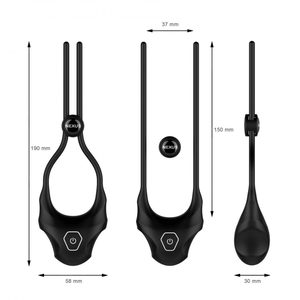Ерекційне віброкільце-ласо Nexus FORGE Vibrating, 6 режимів