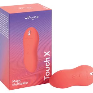 Потужний мінівібромасажер Touch X Crave Coral by We-Vibe, зручно поєднувати з проникним сексом