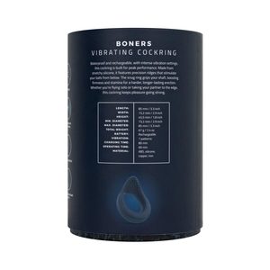 Ерекційне кільце Boners Vibrating Cock Ring with Perineum Stimulation