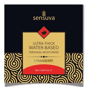 Пробник Sensuva - Ultra–Thick Water-Based Strawberry (6 мл)