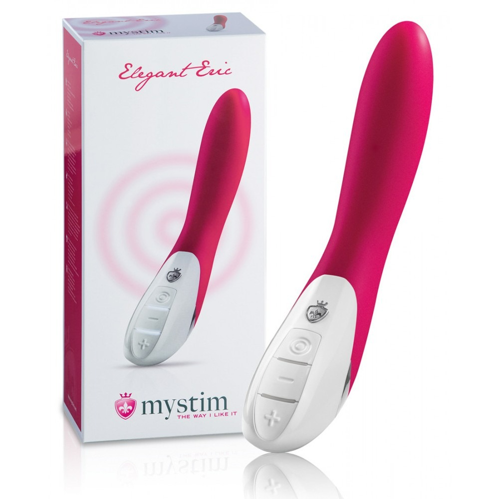 Вібратор Mystim Elegant Eric Pink