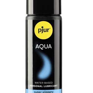 Лубрикант на водній основі pjur Aqua 30 мл, ефект оксамитової шкіри без прилипання