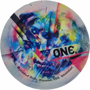 Набір презервативів One Pleasure Plus з повітряною ребристою капсулою (ціна за 5 шт.)