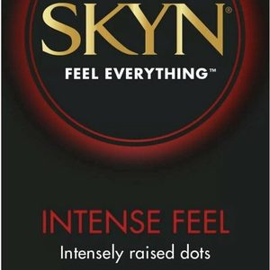 Безлатексні преміум-презервативи SKYN Intense Feel 10 шт, точковий рельєф