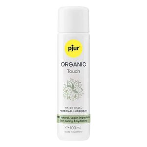 Органічний лубрикант pjur ORGANIC Touch 100 мл, водна основа, без ароматизаторів і парабенів