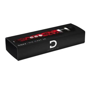 Вібромасажер DOXY Die Cast 3R - ROSE PATTERN, дуже потужний, перезаряджуваний, металевий корпус
