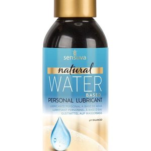Лубрикант на водній основі Sensuva Natural Water-Based (125 мл), без гліцерину та парабенів