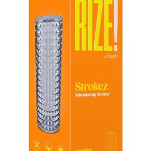 Мастурбатор Blush Rize – Strokez Masturbator – Clear, нейтральний, щільне охоплення