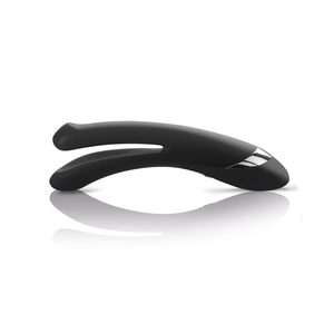 Вібратор подвійний з електростимуляцією Mystim Tingling Aparte eStim Black, міостимулятор