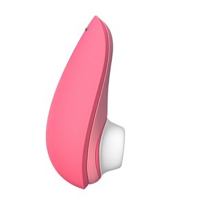 Вакуумний кліторальний стимулятор Womanizer Liberty 2 Vibrant Rose, 8 режимів, магнітна кришечка