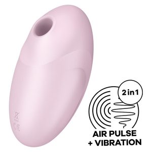 Вакуумний стимулятор з вібрацією Satisfyer Vulva Lover 3 Pink