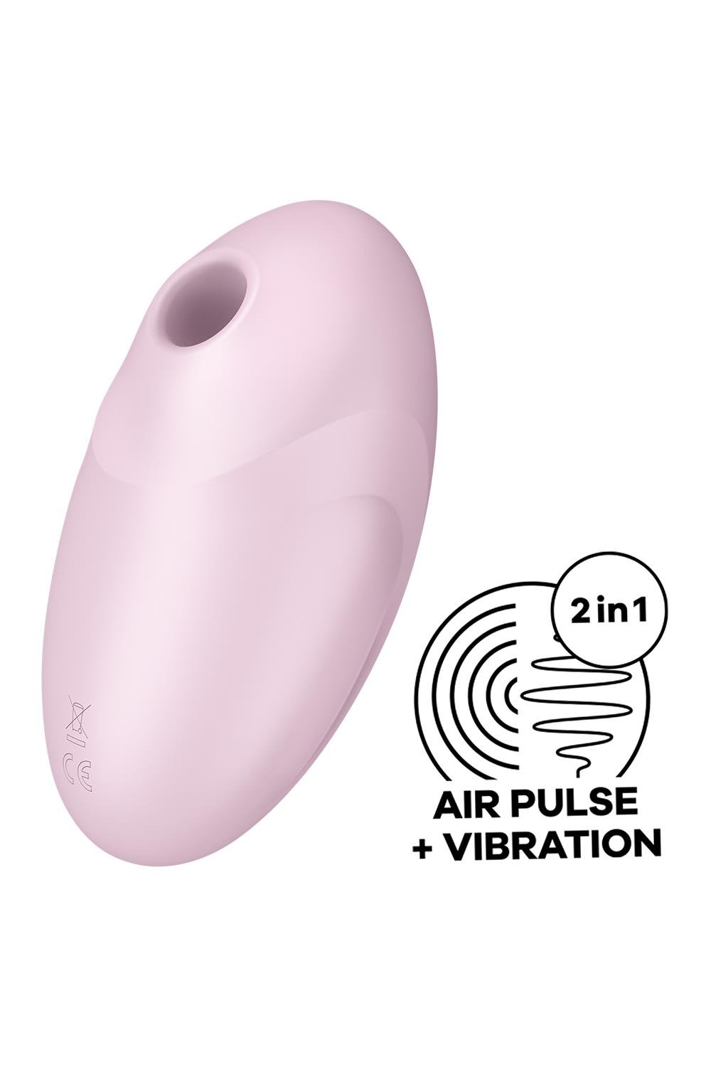 Вакуумний стимулятор з вібрацією Satisfyer Vulva Lover 3 Pink