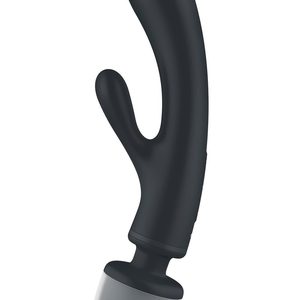 Вібратор-кролик з вібромасажером Satisfyer Triple Lover Grey, 3 мотори