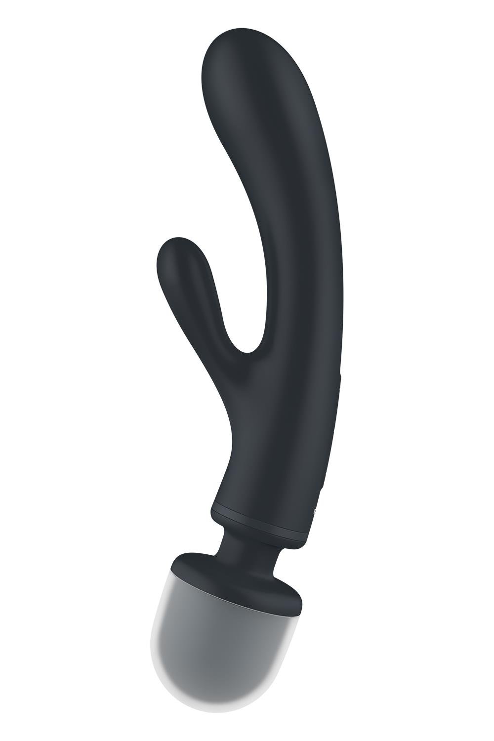 Вібратор-кролик з вібромасажером Satisfyer Triple Lover Grey, 3 мотори