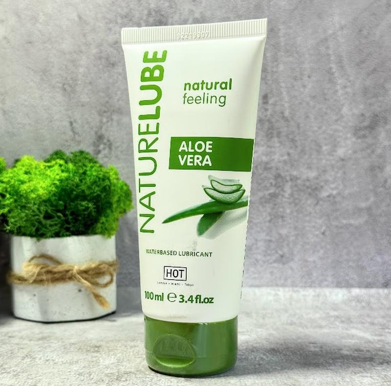 Лубрикант на водній основі Hot Nature Lube Aloe Vera, 100 мл