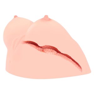 Мастурбатор Kokos Juilana Breast 2WayPlus з функцією масажу та вібрацією