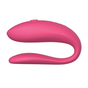 Смарт-вібратор для пар We-Vibe Sync Lite Pink, 10 віброрежимів, можна поєднувати з проникним сексом